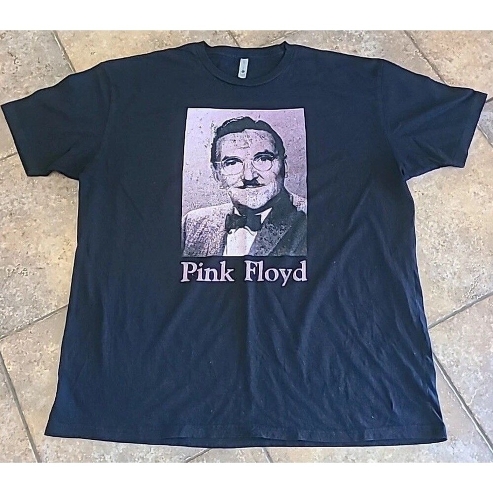 Pink Floyd T-Shirt Print Y2K Short Sleeve Mens 3XL